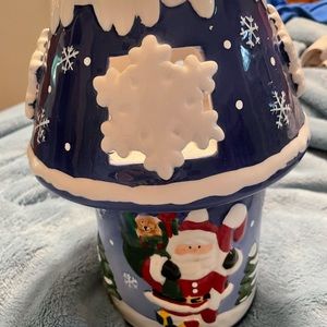 Christmas candle holder